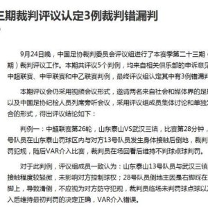 开云APP-足协评议：王毅在泰山禁区内倒地未判罚点球正确